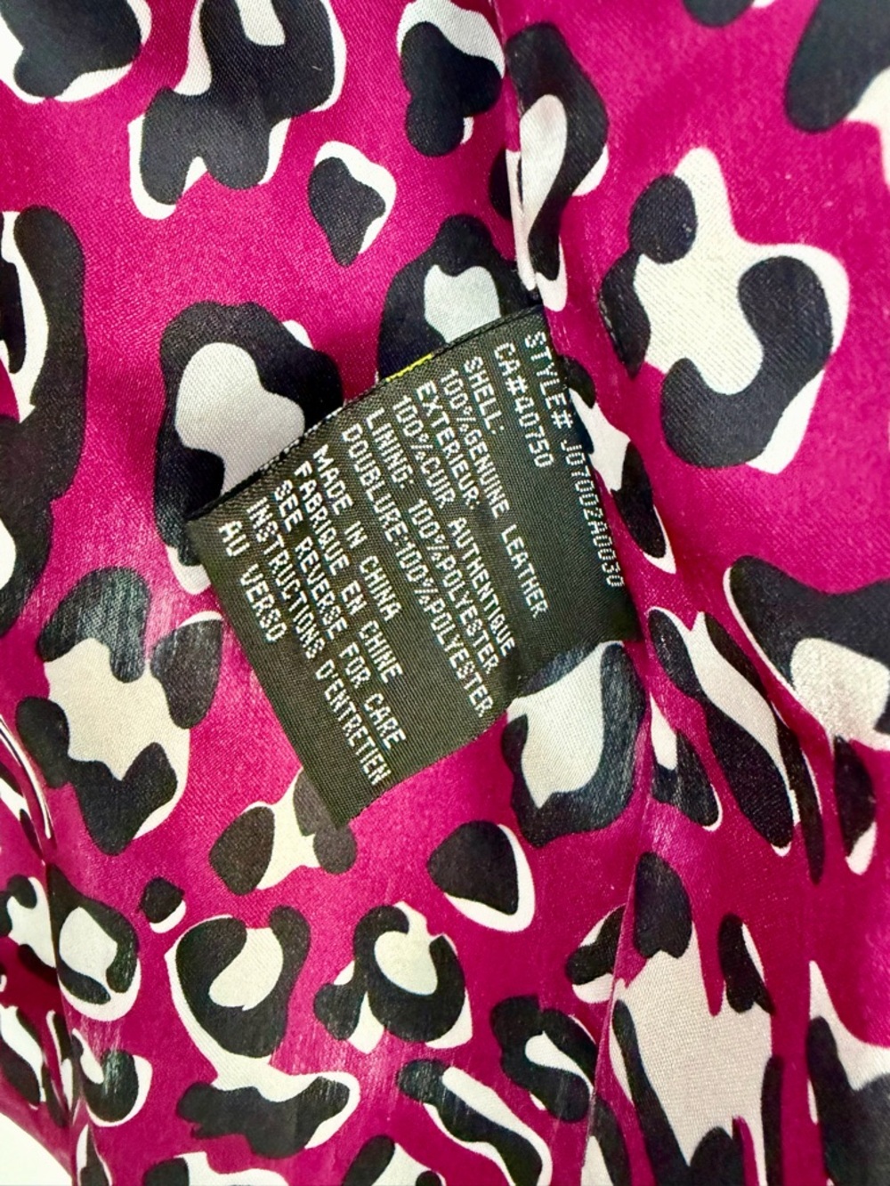 Vintage Y2K - Guillaume - Barbiecore Moto Leather Jacket - Small - Picture 10 of 10